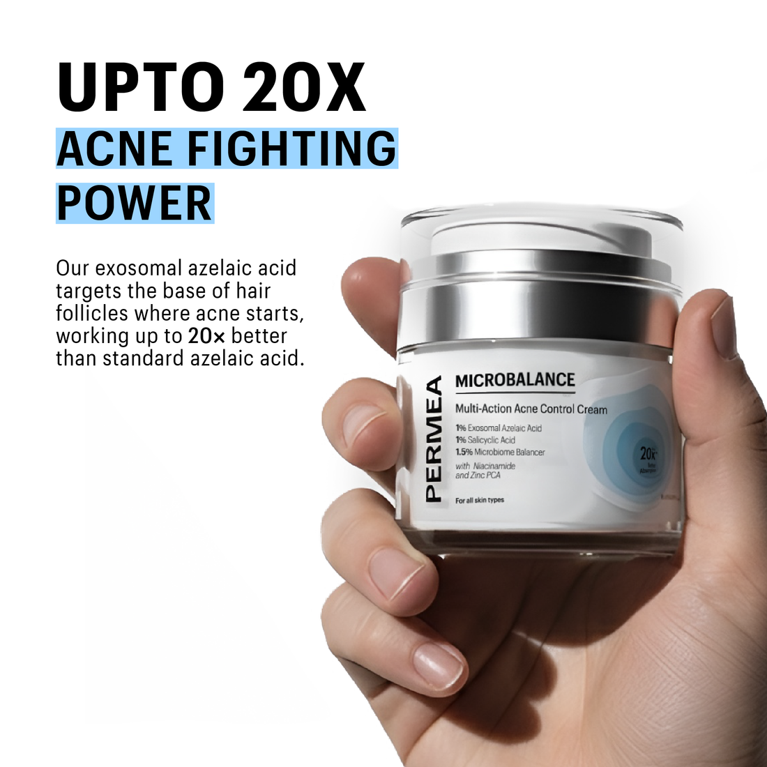 Microbalance | Multi-Action Acne Control Cream | 50ML