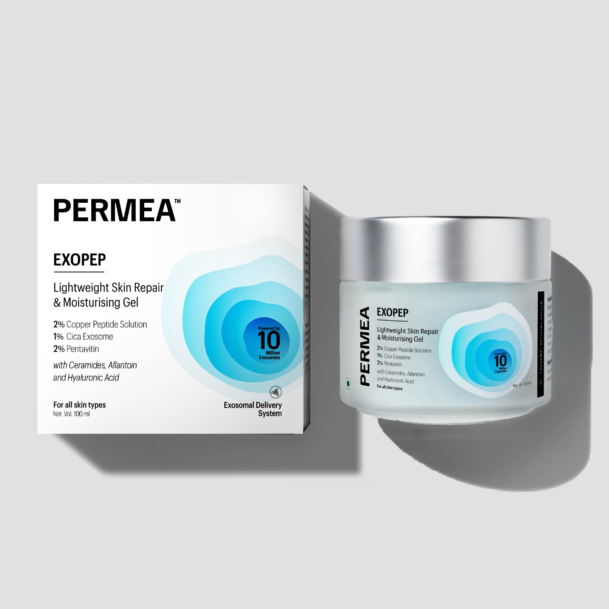 ExoPep | Deeply Hydrating and Regenerative Face Moisturizer | 100ML