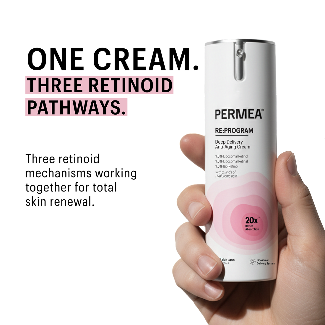Re:Program | Deep-Delivery Anti aging Cream | 30ML